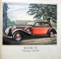Preview: Horch 830 B Modelprogram 1935 Carbrochure (6908)